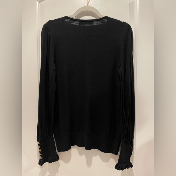 Ralph Lauren Black Cotton Sweater size L - Picture 4 of 5